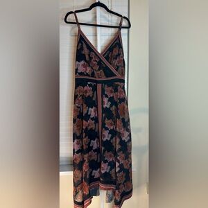 City Chic Floral Print Dress-Size 18